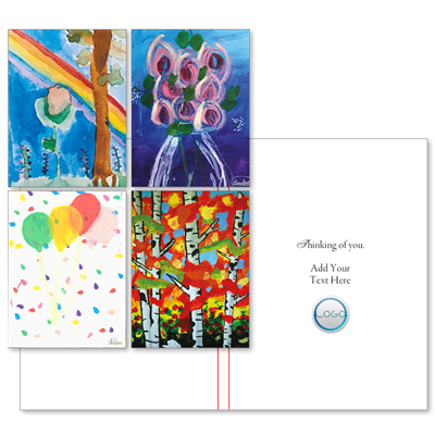 Children's Art Variety Pack (with Logo/Photo)