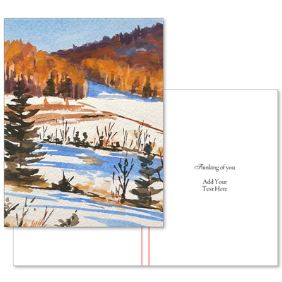A Winter Afternoon (Type Only)