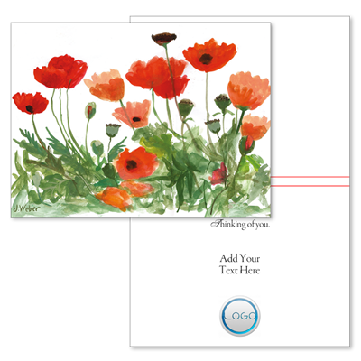 Poppies (with Logo/Photo)