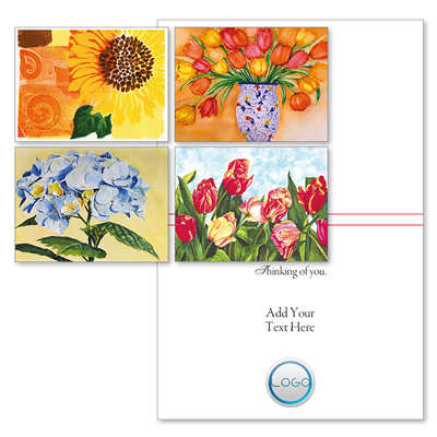 Floral Variety Pack (with Logo/Photo)