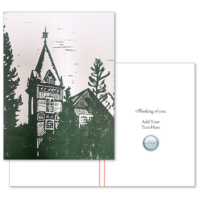Klondike Presbyterian Church - Lake Bennet BC (with Logo/Photo)